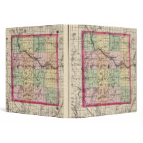 Map of Barry County, Michigan 3 Ring Binders