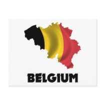 Map Of Belgium Post Cards