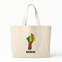Map Of Benin Tote Bag