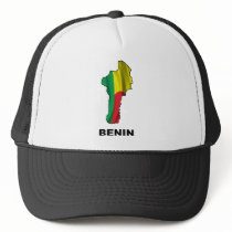Map Of Benin Trucker Hat