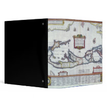 Map of Bermuda 3 Ring Binders