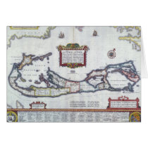 Map of Bermuda Card