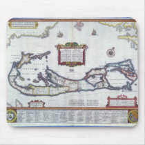 Map of Bermuda Mousepad