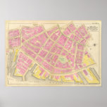 Map of Boston 12 Poster