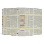 Map of California 3 binders