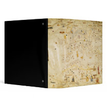 Map of Charles V, Map of Mecia Vinyl Binders