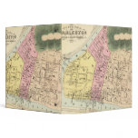 Map of Charleston, West Virginia binders
