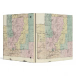 Map of Chippewa County southern part Vinyl Binders