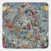 Map of Constellations of the Northern Stickers