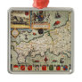 Map of Cornwall Christmas Ornament