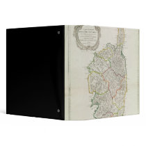 Map of Corsica Binders