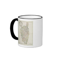Map of Corsica Mugs
