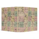 Map of Dodge County, State of Wisconsin Vinyl Binder