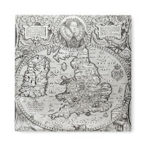 Map of England during the reign of Refrigerator Magnet