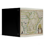 Map of Ethiopia showing five African states Vinyl Binders