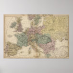 Map of Europe Posters