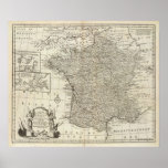 Map of France 2 Print