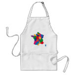 Map of France aprons