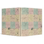 Map of Green County, State of Wisconsin Vinyl Binder