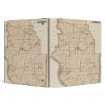 Map of Harrison County Vinyl Binder