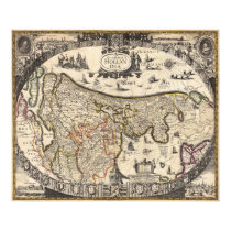 Map of Holland posters by classicprints Map of Holland posters