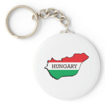 Map Of Hungary Keychains