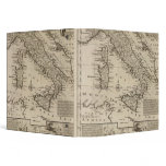 Map of Italy binders