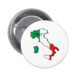 Map Of Italy Pinback Button