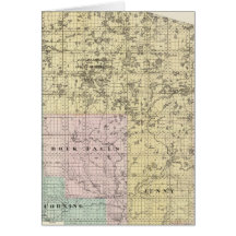Map of Lincoln County Cards