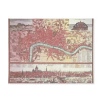 Map of London Post Cards