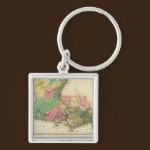 Map Of Louisiana keychains