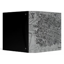 Map of Madrid Vinyl Binder