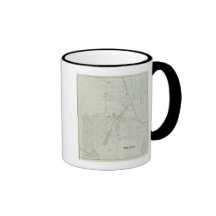 Map of Manasquan, New Jersey Coffee Mug