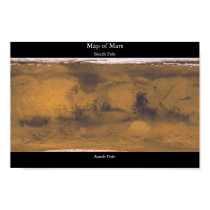 Map of Mars posters by lordofspells47 Map of Mars posters