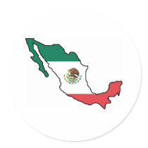 Map Of Mexico stickers by teyes143 Map Of Mexico stickers