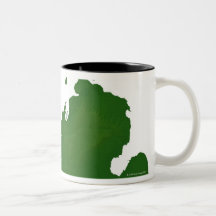 Map of Michigan Mugs