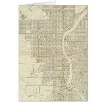 Map of Milwaukee Cards