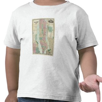Map of New York and Vicinity Shirt