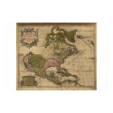 Map of North America dated 1694 posters by JPBurke Map of North America dated 1694 posters