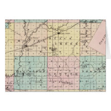 Map of Outagamie County, State of Wisconsin Cards