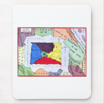 Map Of Oz mousepads