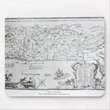 Map of Palestine, from a Passover Haggadah Mouse Pads