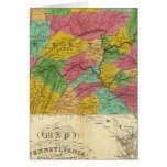 Map of Pennsylvania, New Jersey, and Delaware Cards