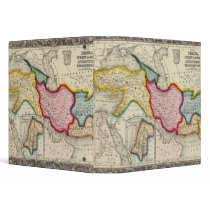 Map of Persia, Turkey In Asia Afghanistan Binders