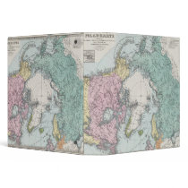 Map of Polar Seas 3 Ring Binders