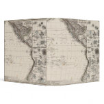 Map of Polynesia Vinyl Binder