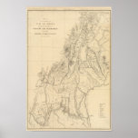 Map of portions of Utah posters