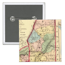 Map of Preston, Taylor, Barbour, Tucker counties Pins