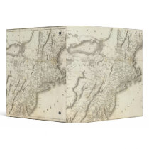 Map of Provinces of the United States Vinyl Binder