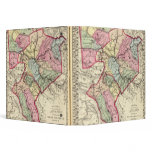 Map of Putnam, Kanawha, Boone counties binders